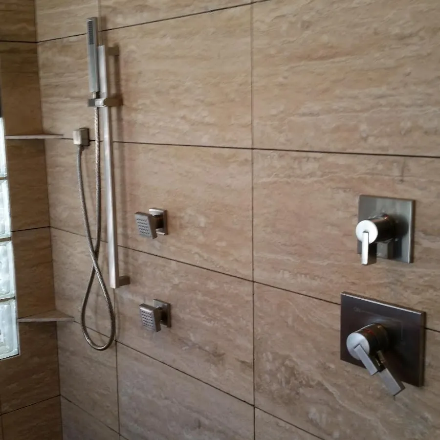 Shower fixture installation for Water Heater Replacement in West Chicago